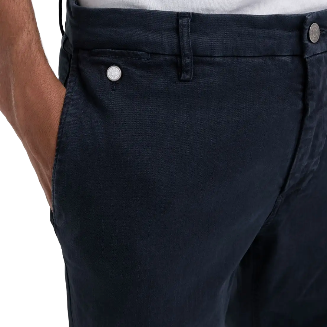 Replay Benni Regular Fit Chinos - Navy