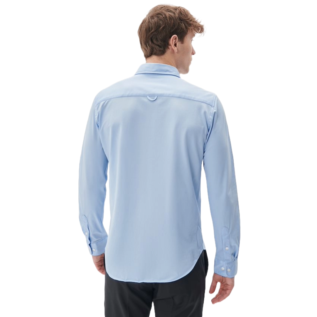 Matinique MAtrostol Plain Stretch Jersey Shirt - Light Blue