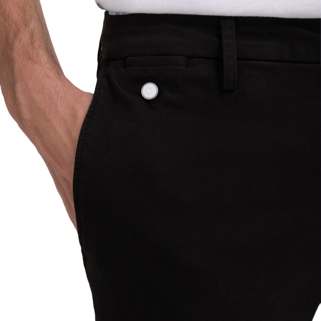 Replay Benni Hyperflex Regular Fit Chinos - Black