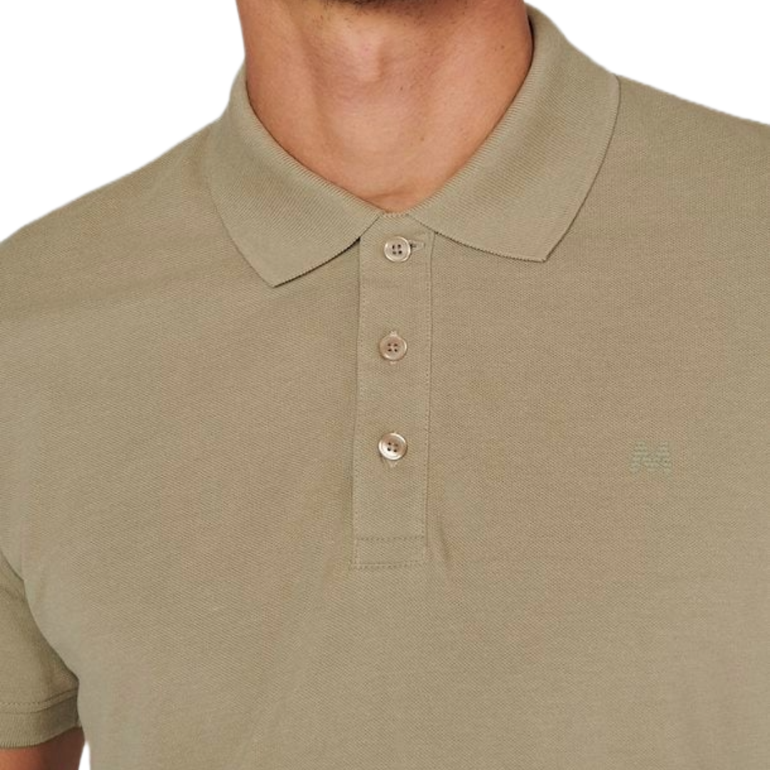 Matinique Mapoleo Melange Polo Shirt - Beige