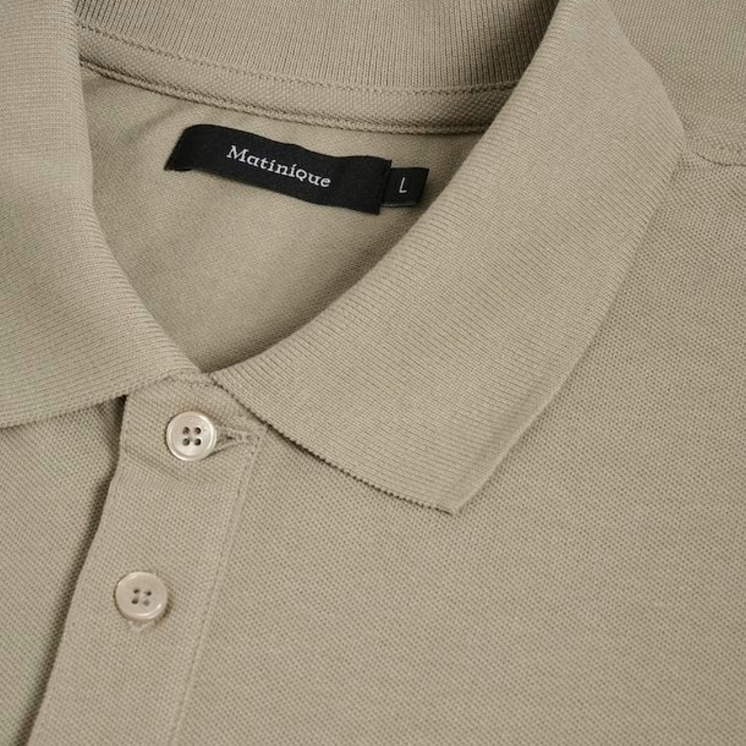 Matinique Mapoleo Melange Polo Shirt - Beige