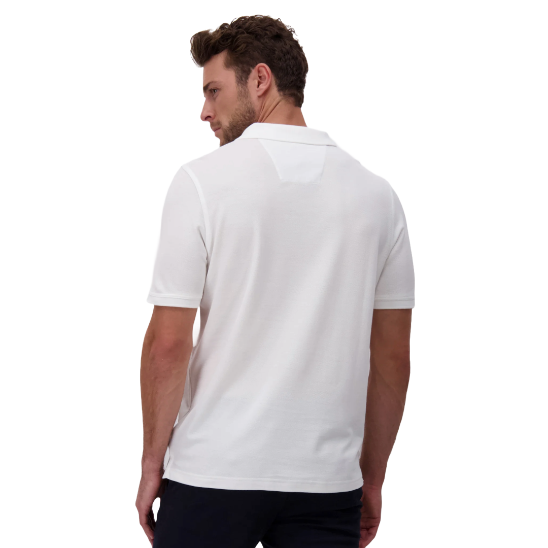 Fynch-Hatton Supima Cotton Polo Shirt - White