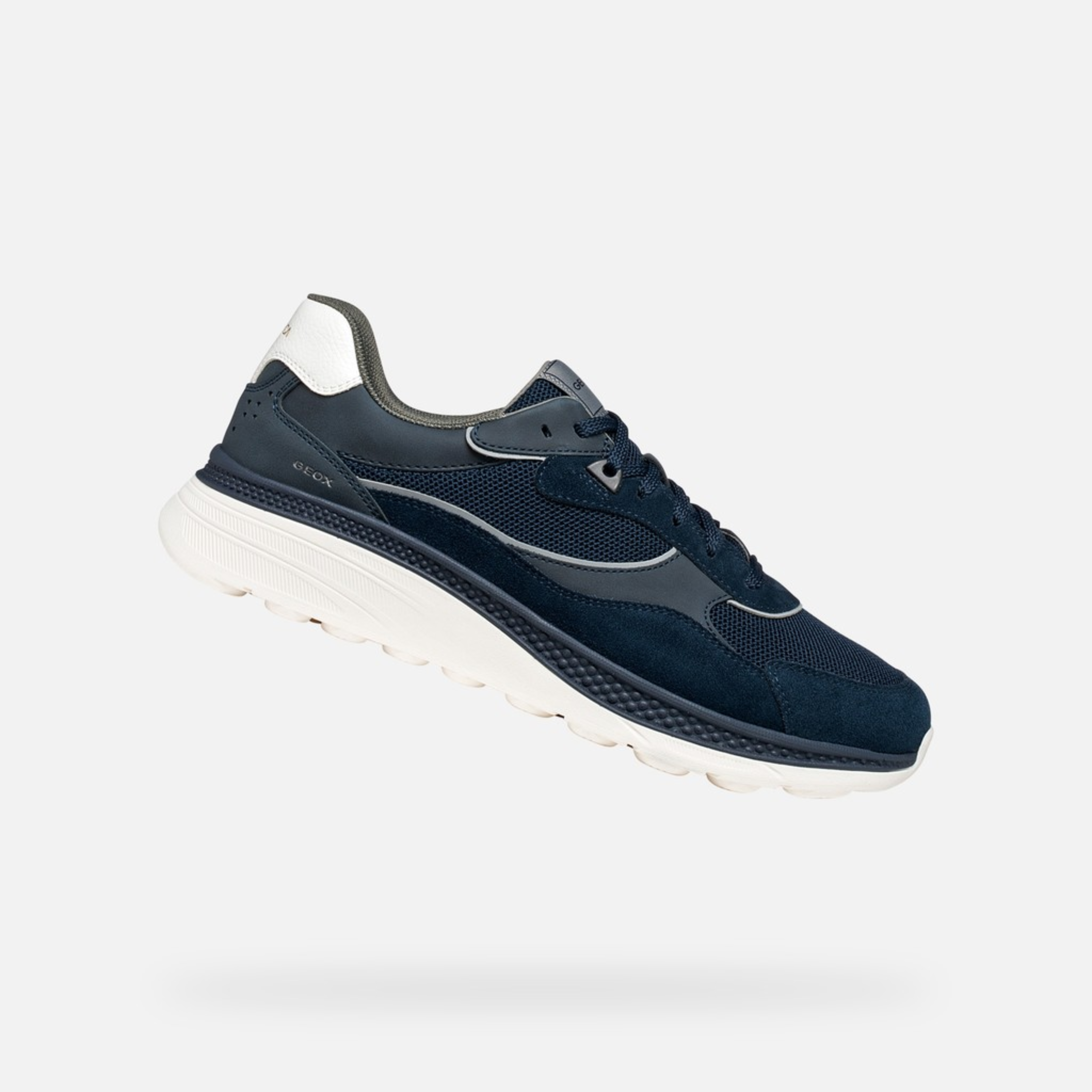 Geox Spherica Actif X1 Low Top Trainers - Navy