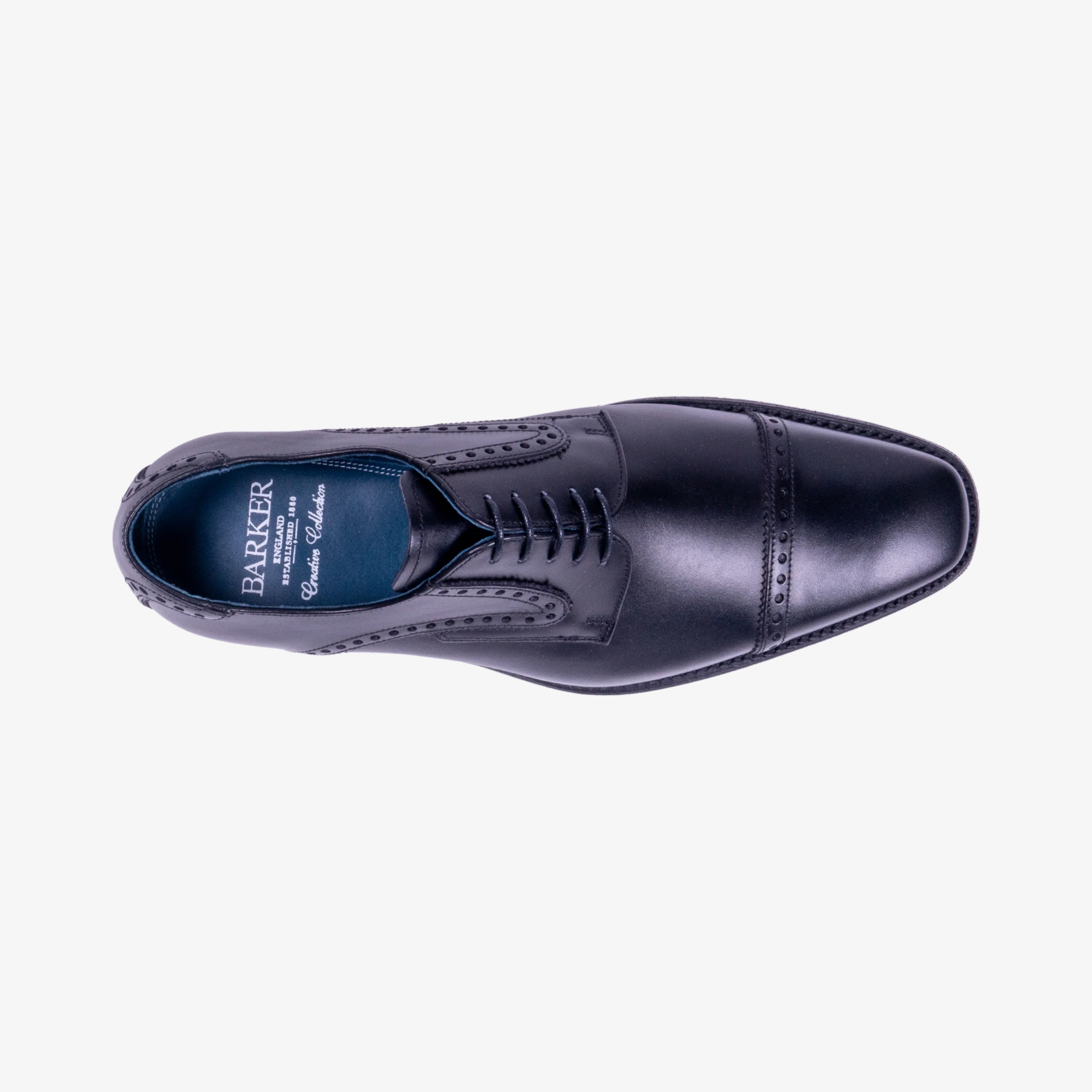 Barker Stewart Shoes - Black Calf