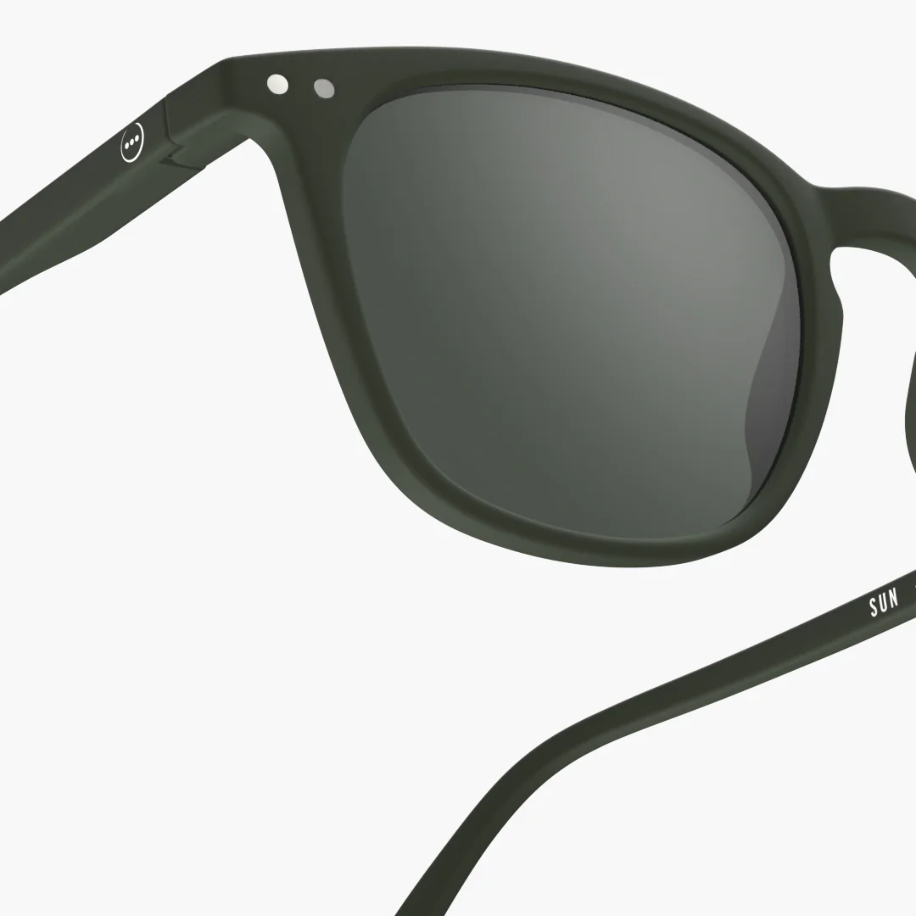 Izipizi #E Sunglasses - Khaki Green