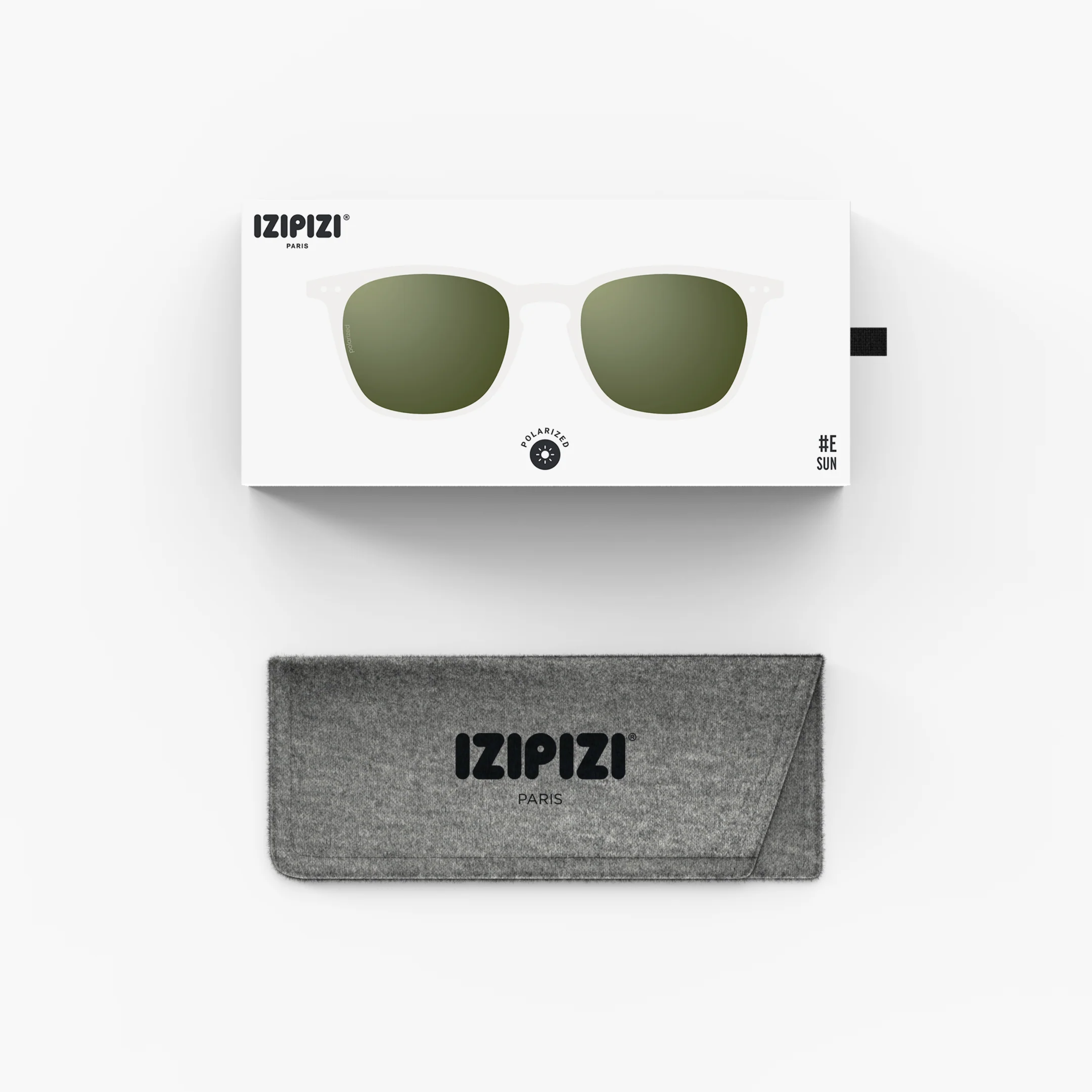 Izipizi #E Polarized Sunglasses - Crystal