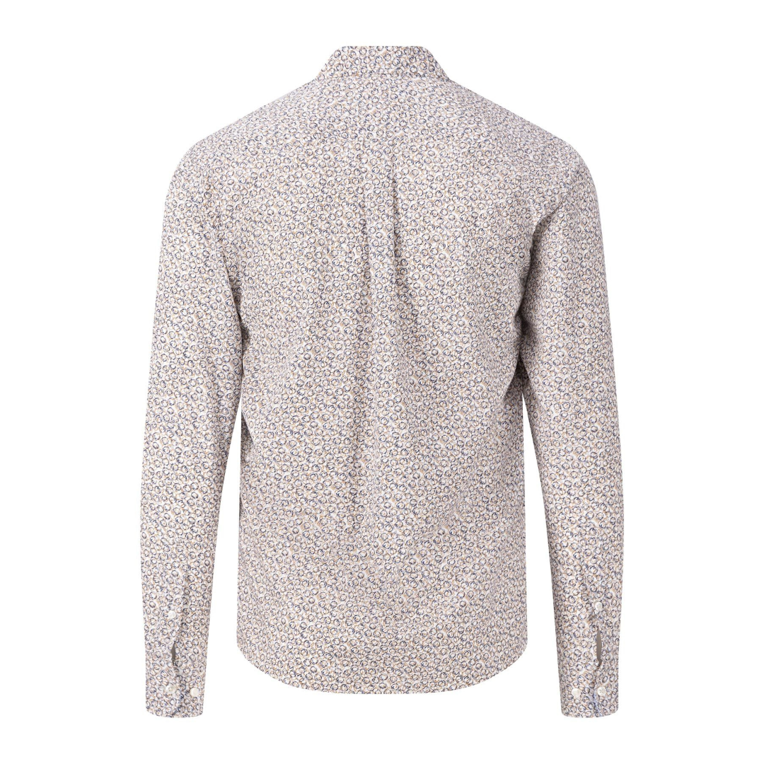 Fynch-Hatton Print Shirt - Beige