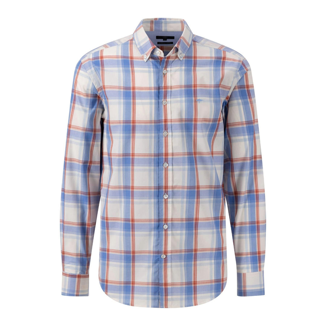 Fynch-Hatton Check Shirt - Blue