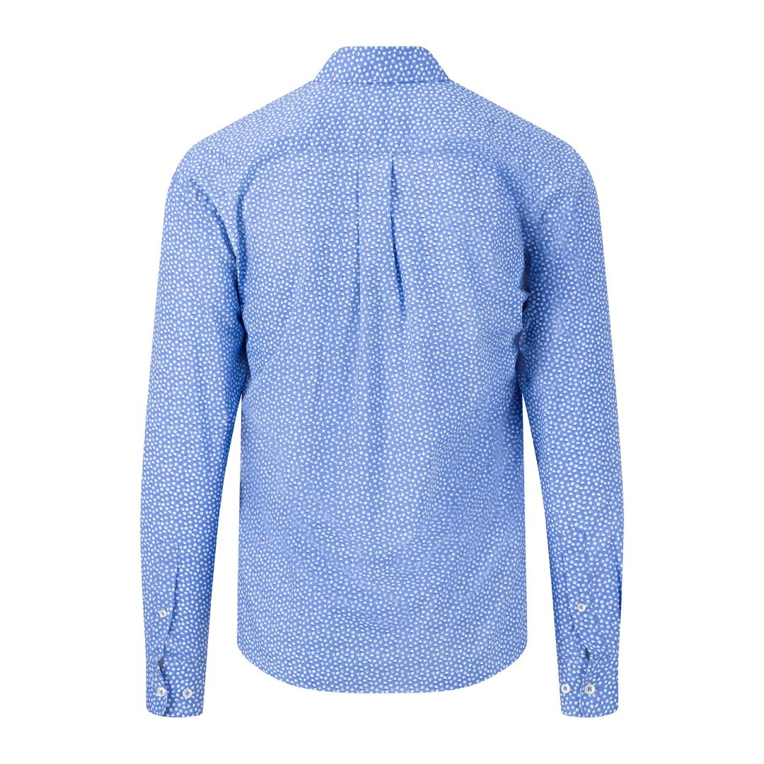 Fynch-Hatton Print Shirt - Blue