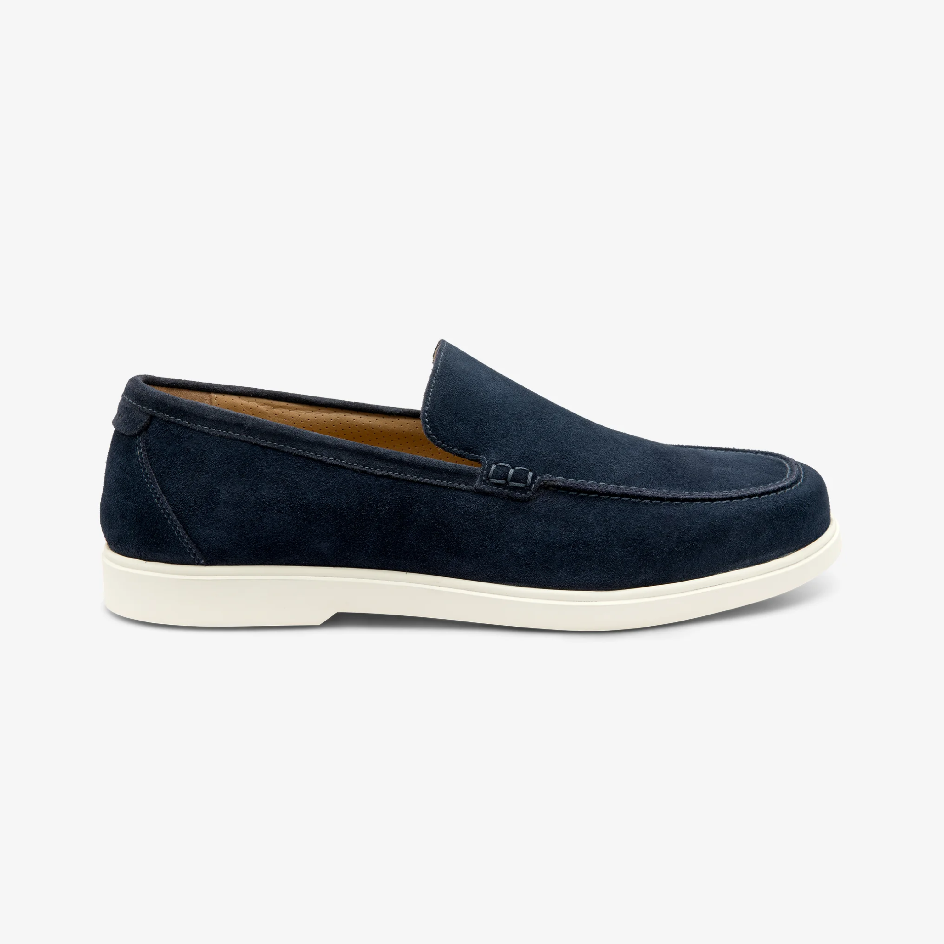 Loake Tuscany Suede Loafer - Navy