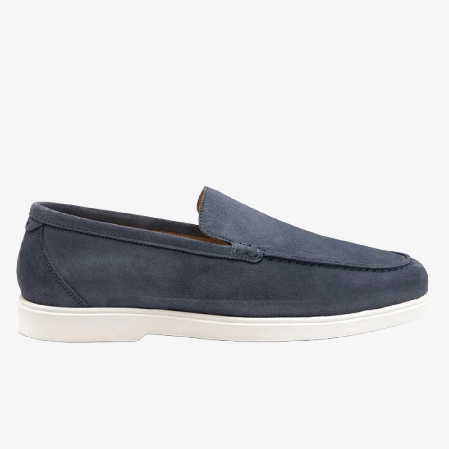 Loake Tuscany Suede Loafer -  Denim Blue