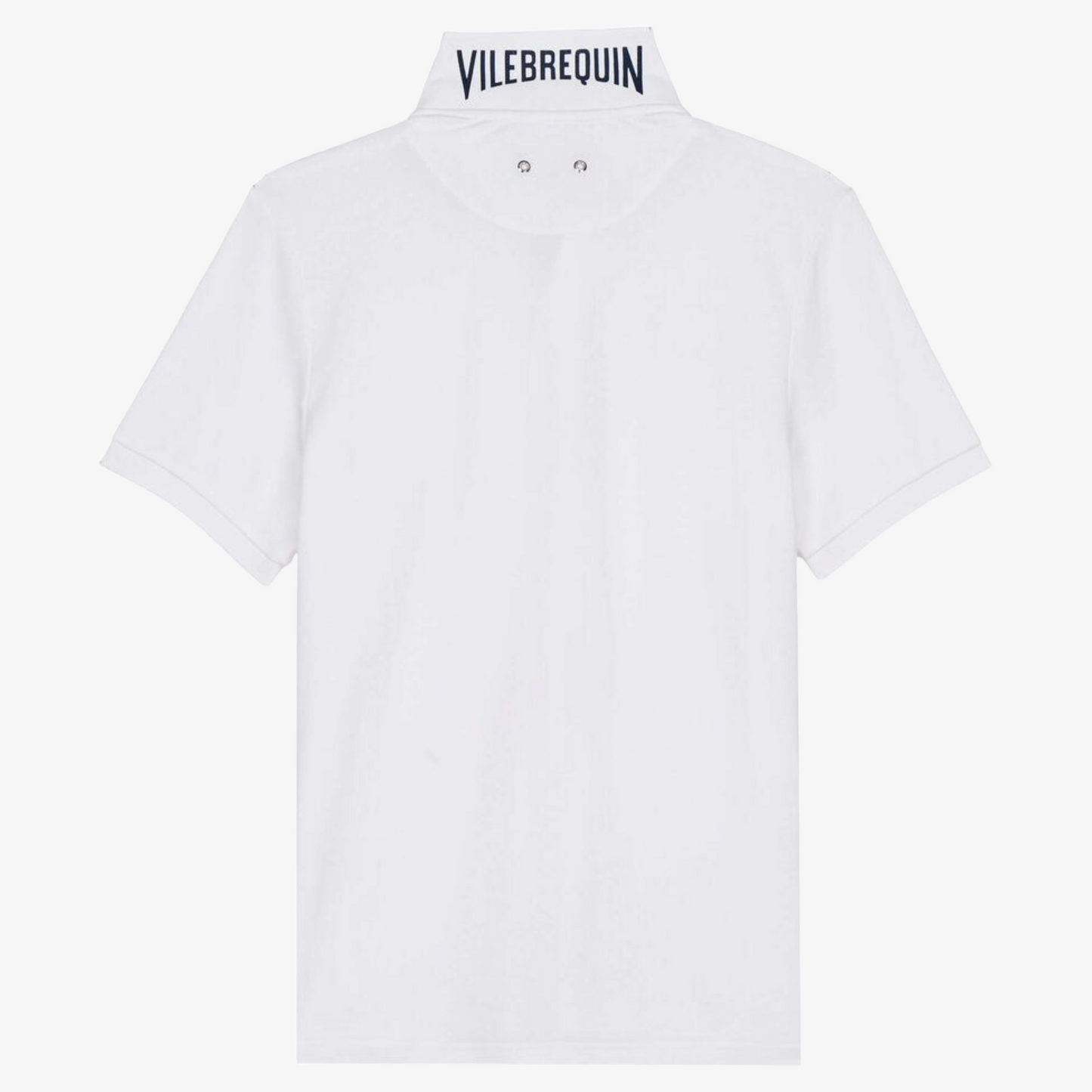 Vilebrequin Organic Cotton Pique Polo Shirt - White