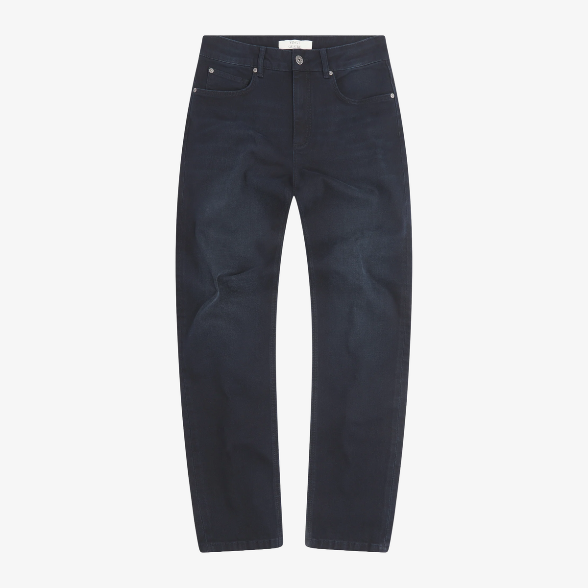 Vingt Quatre Craig Taper Fit Jeans - Blue Black