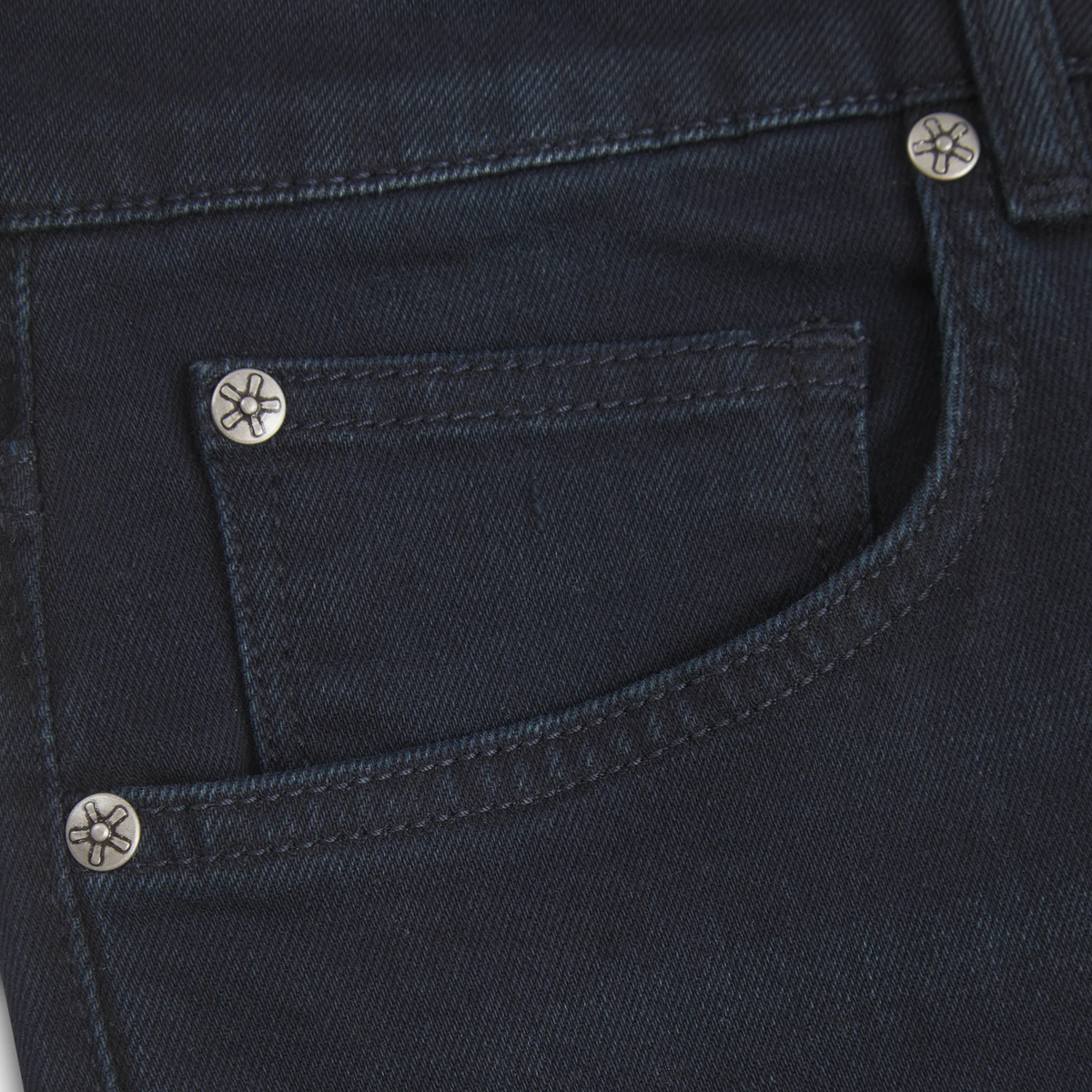 Vingt Quatre Craig Taper Fit Jeans - Blue Black