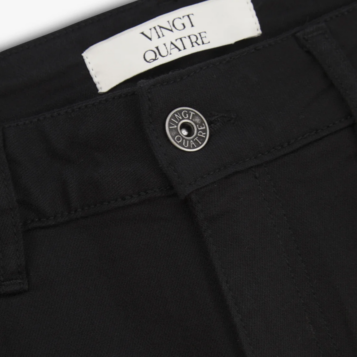 Vingt Quatre Craig Taper Fit Jeans - Stay Black