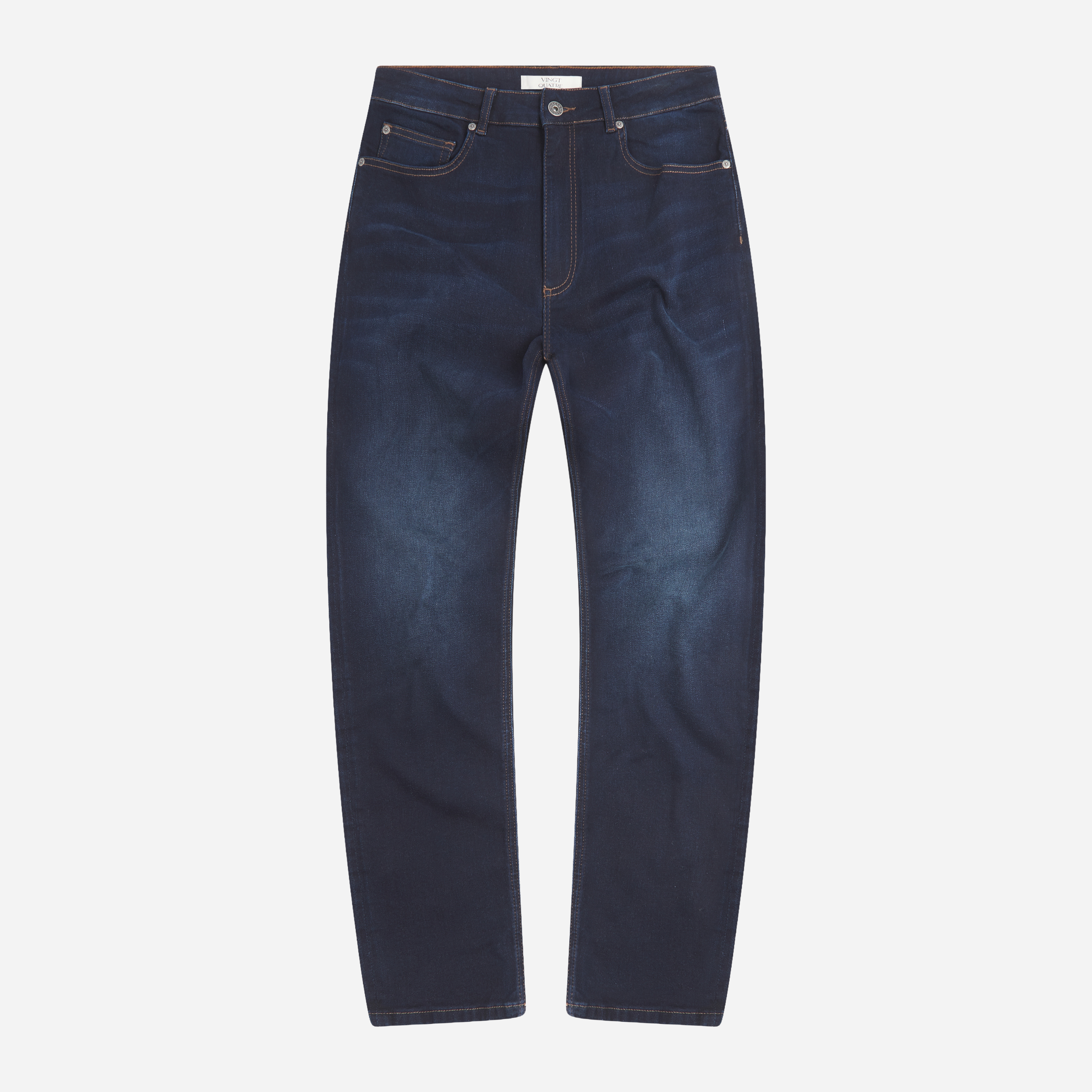 Vingt Quatre Craig Taper Fit Jeans - Indigo