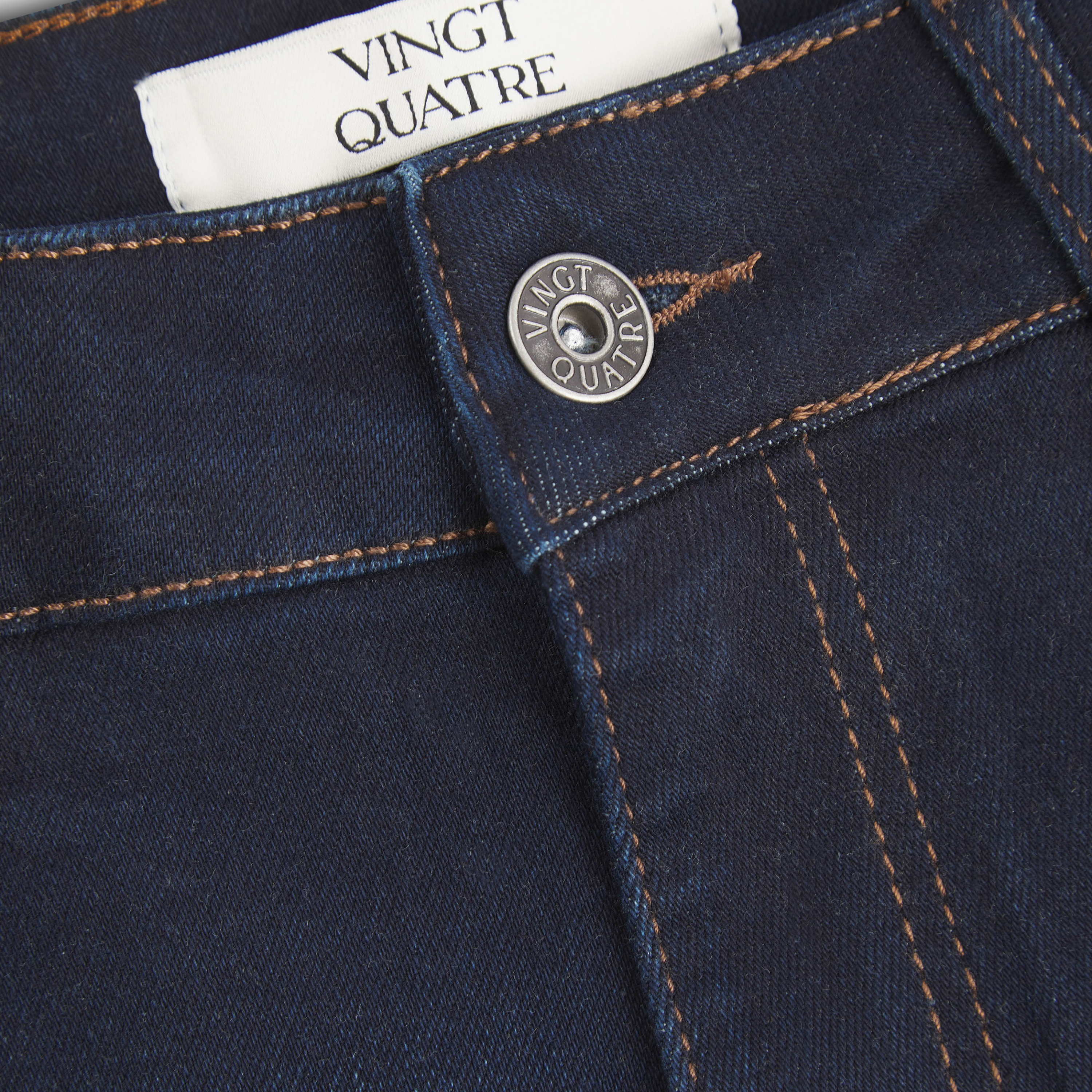 Vingt Quatre Craig Taper Fit Jeans - Indigo