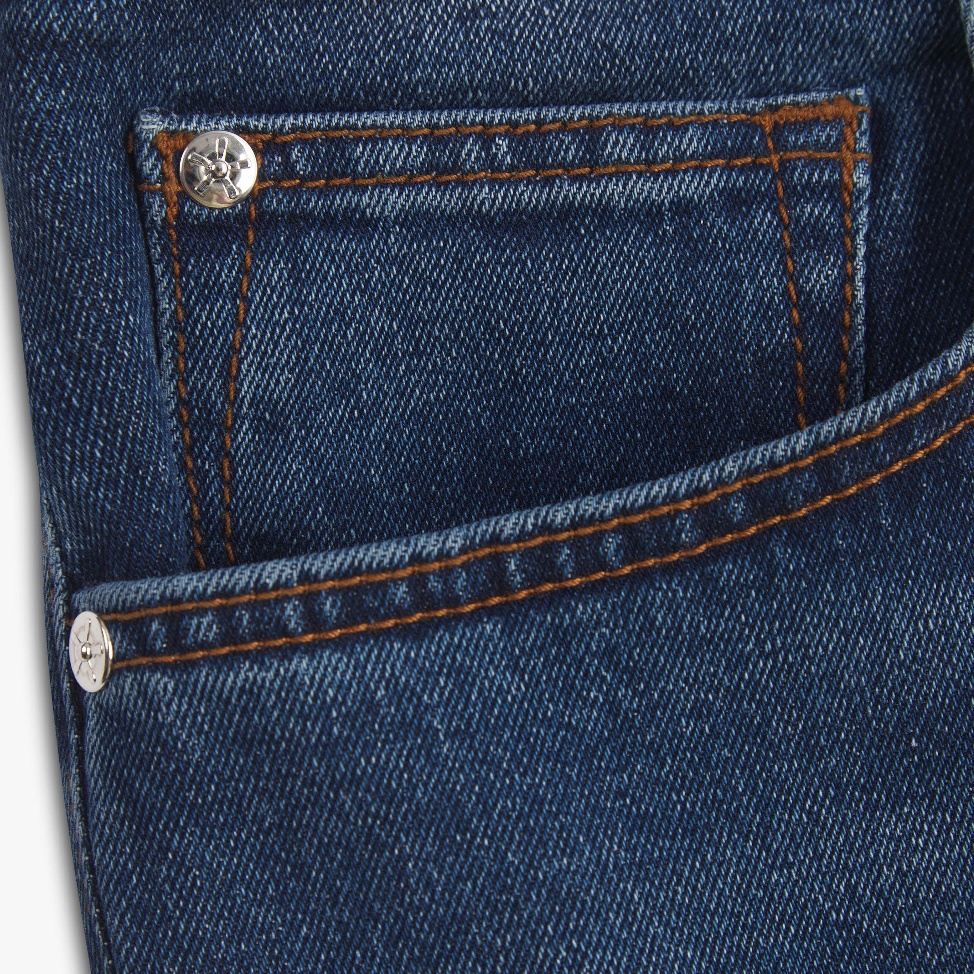 Vingt Quatre Craig Taper Fit Jeans - Mid Blue