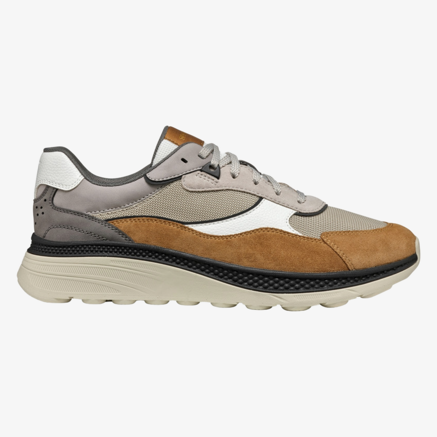 Geox Spherica Actif Trainers - Sand-Toffee