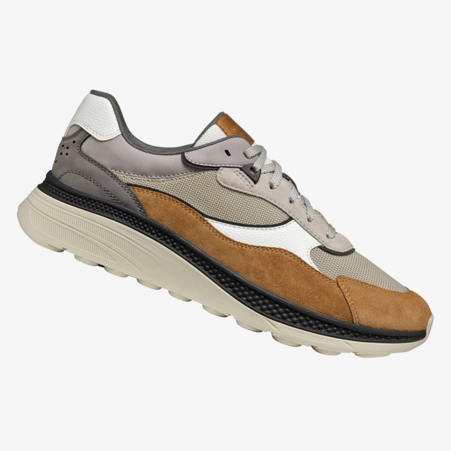 Geox Spherica Actif Trainers - Sand-Toffee