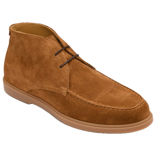 Loake Amalfi Chukka Suede Boots - Chestnut