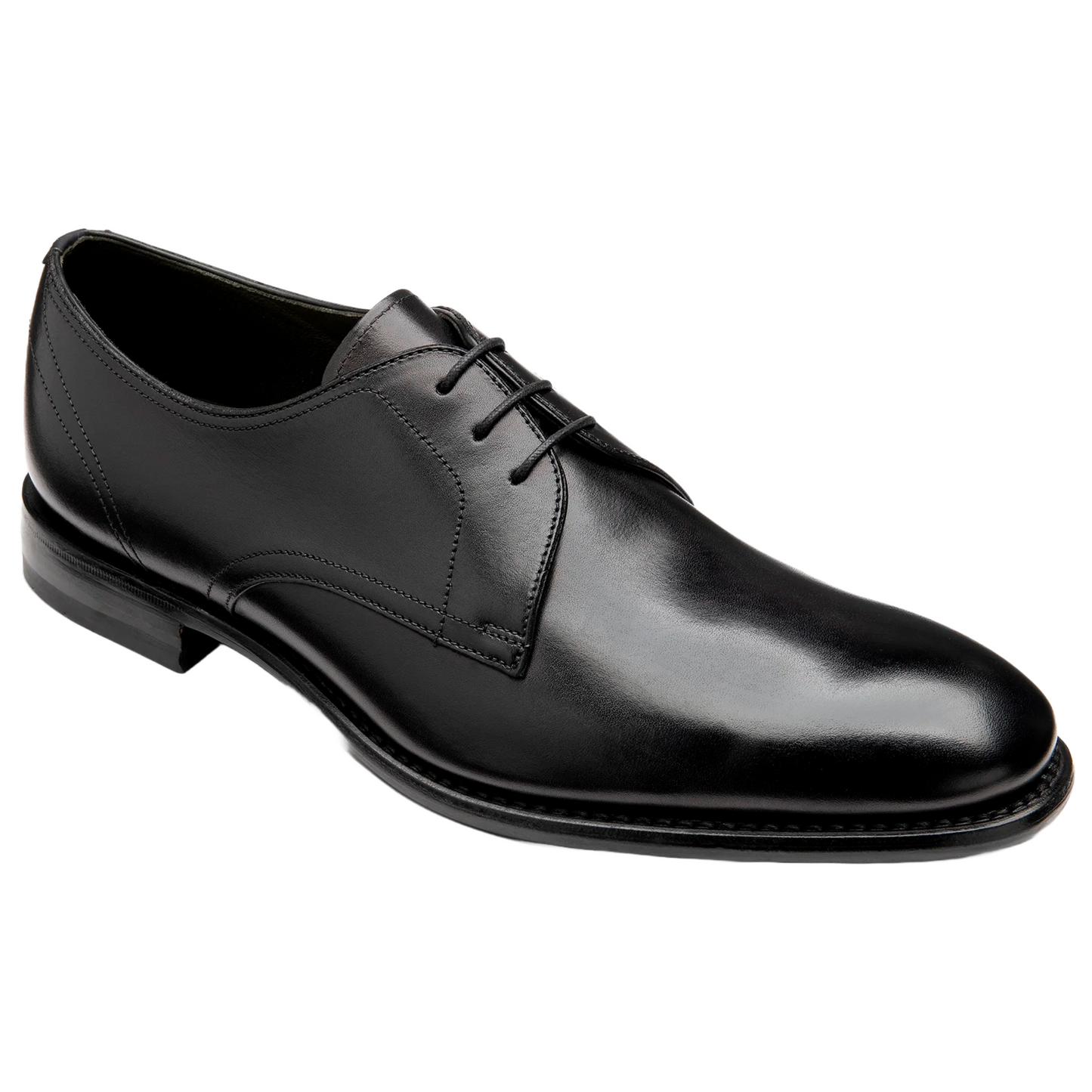 Loake Atherton Shoes - Black Calf