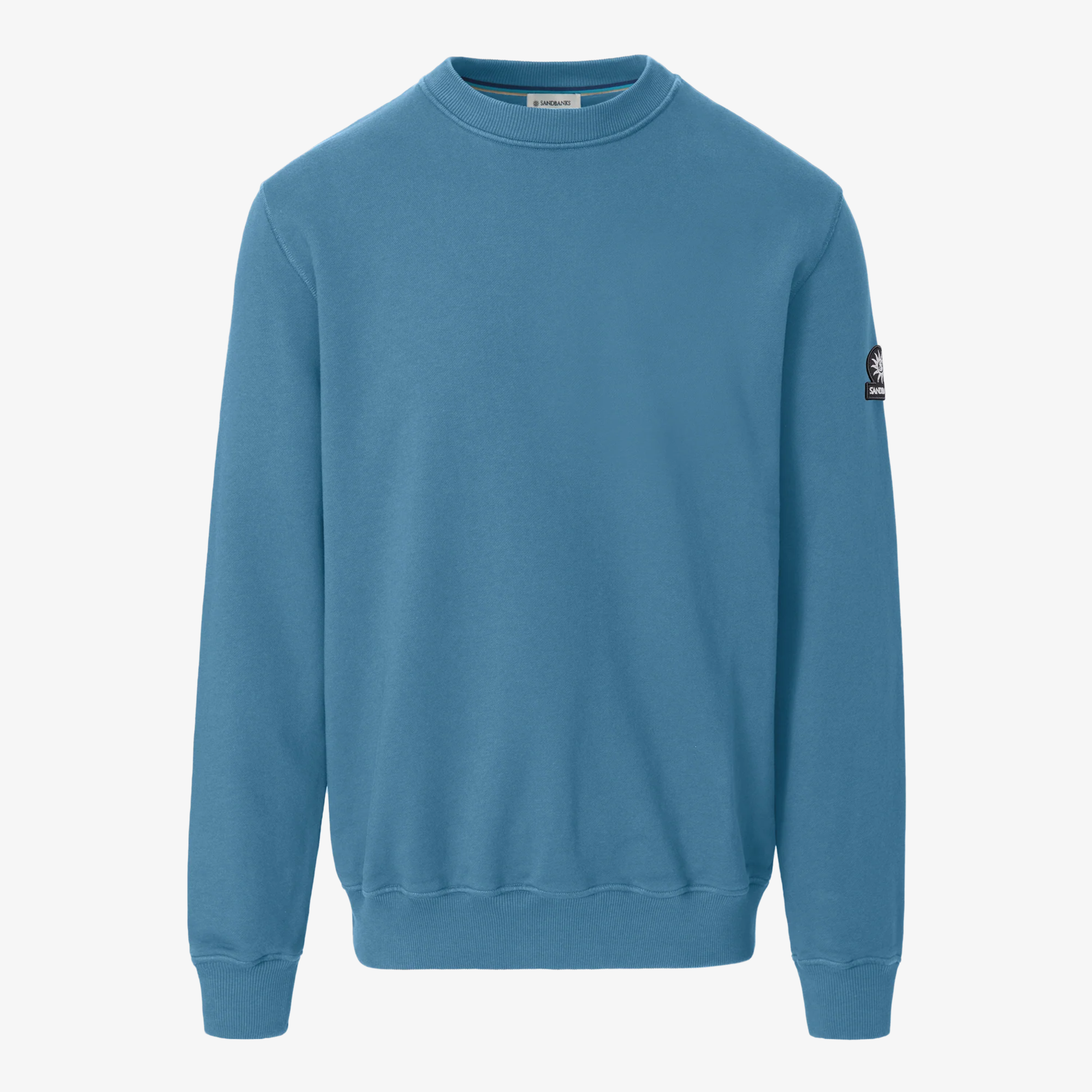 Sandbanks Badge Logo Sweatshirt - Teal