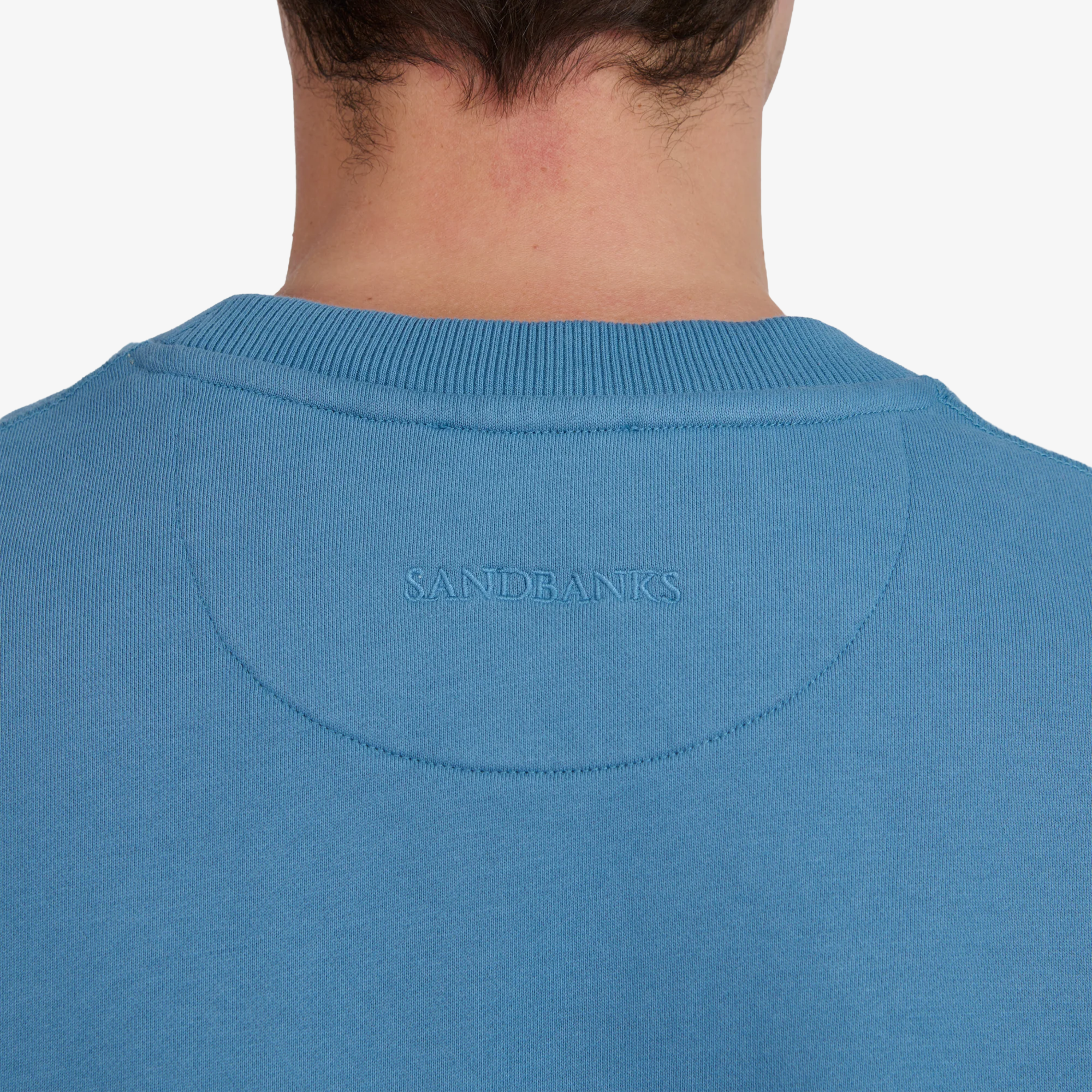 Sandbanks Badge Logo Sweatshirt - Teal