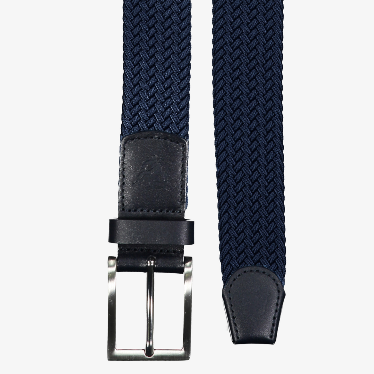 Roy Robson Braided Belt - Dark Blue