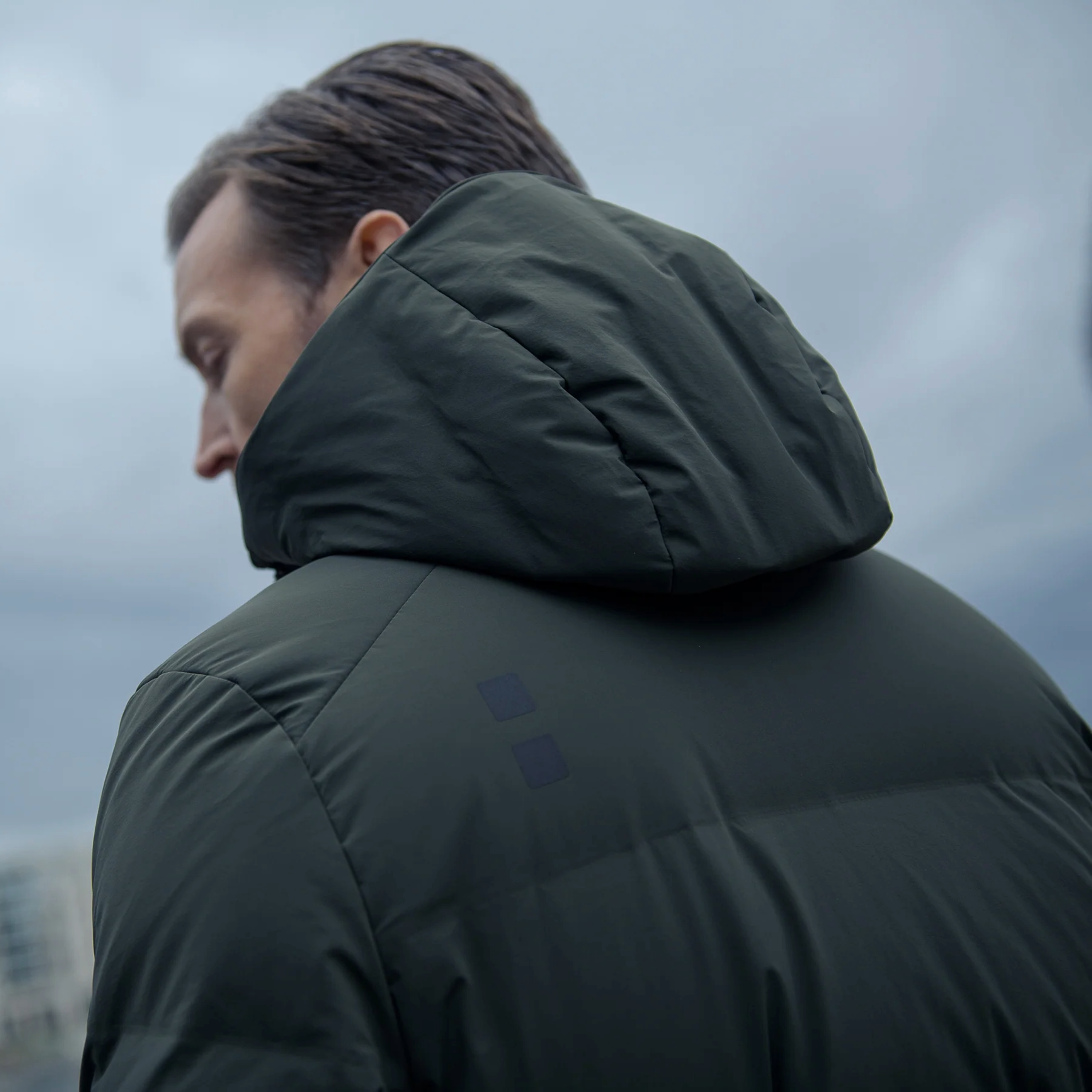 UBR Bolt Padded Waterproof Jacket - Olive