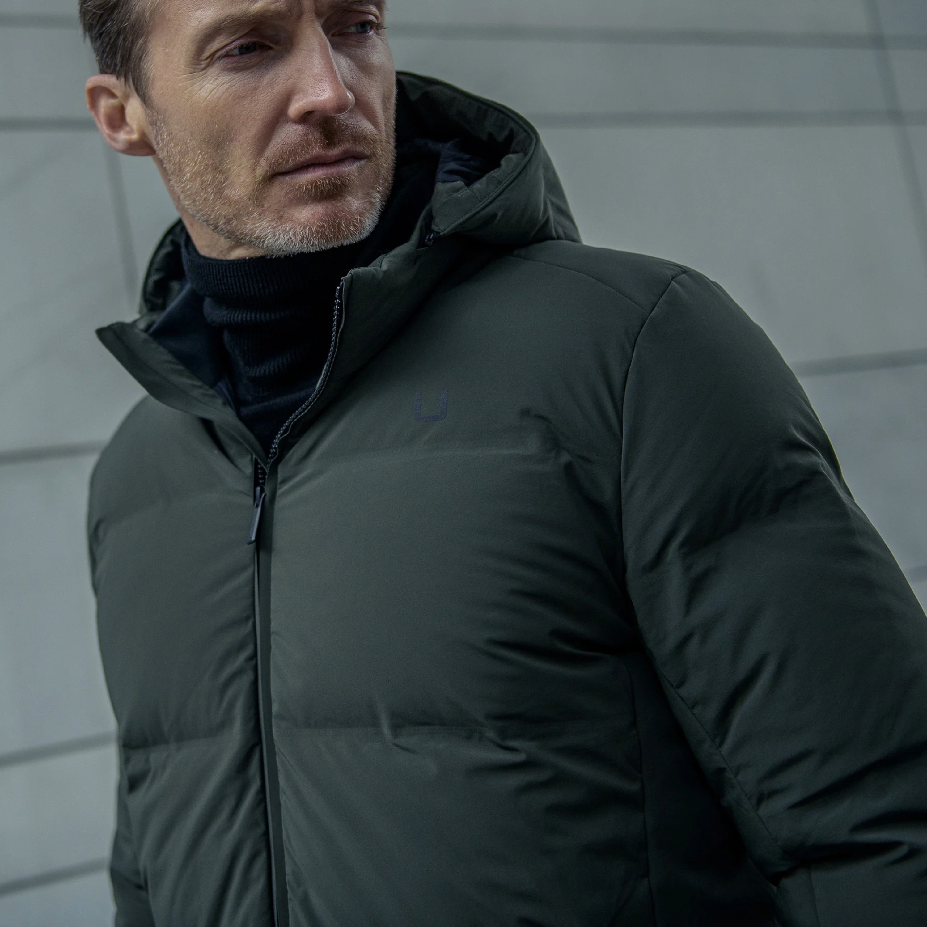 UBR Bolt Padded Waterproof Jacket - Olive