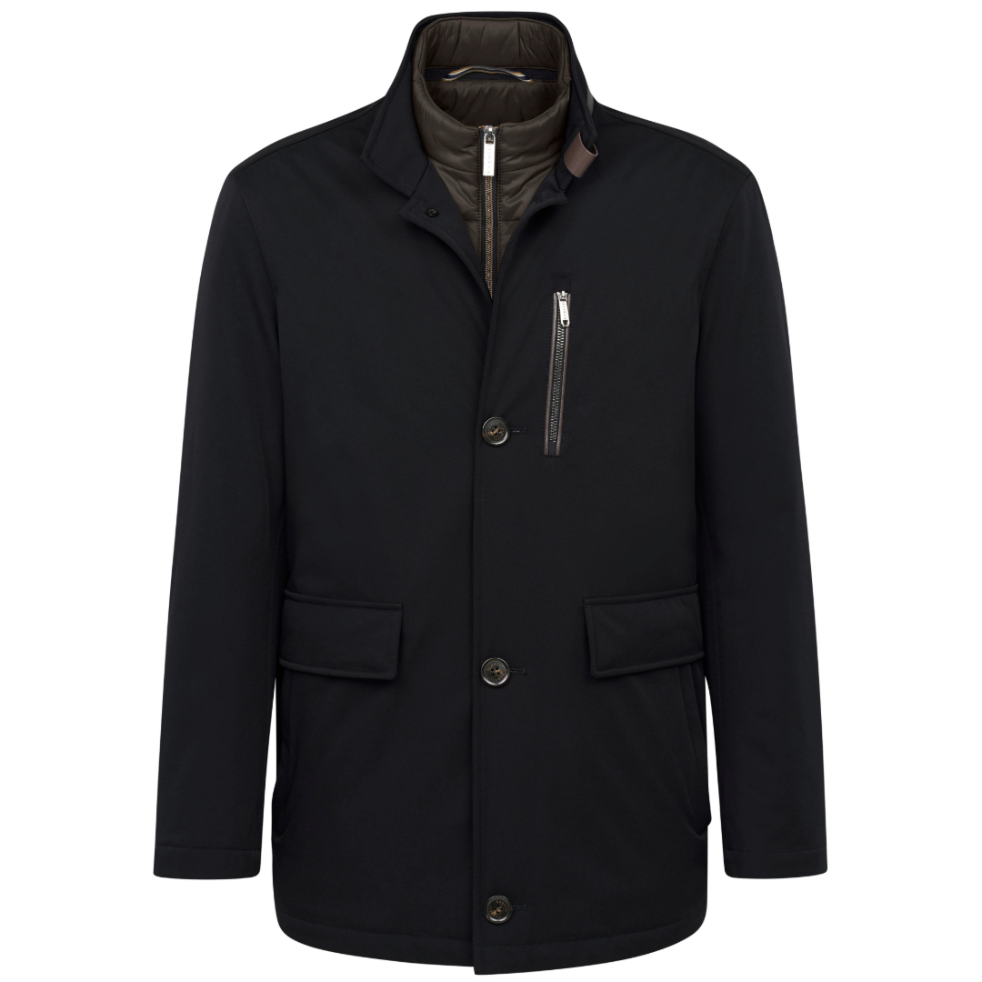 Bugatti Rain Series Coat - Navy