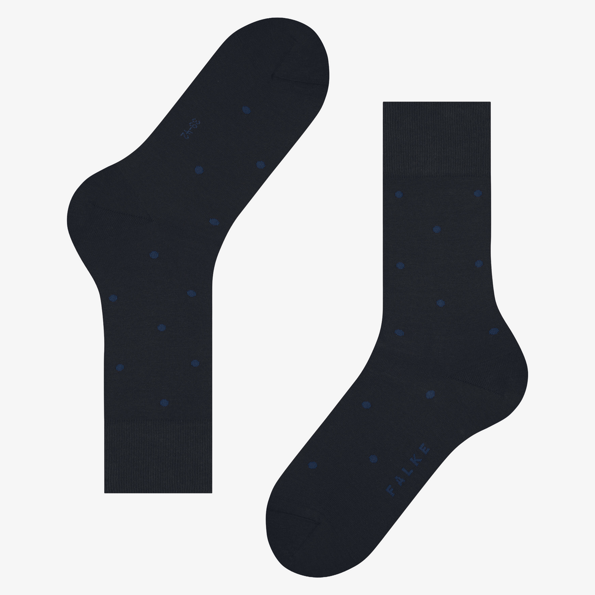 Falke Dot Socks - Dark Navy