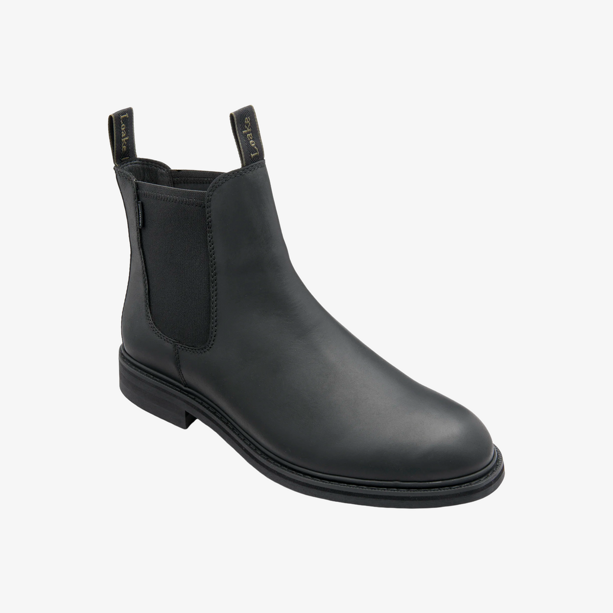 Loake Ducksworth Waterproof Nubuck Boots - Black