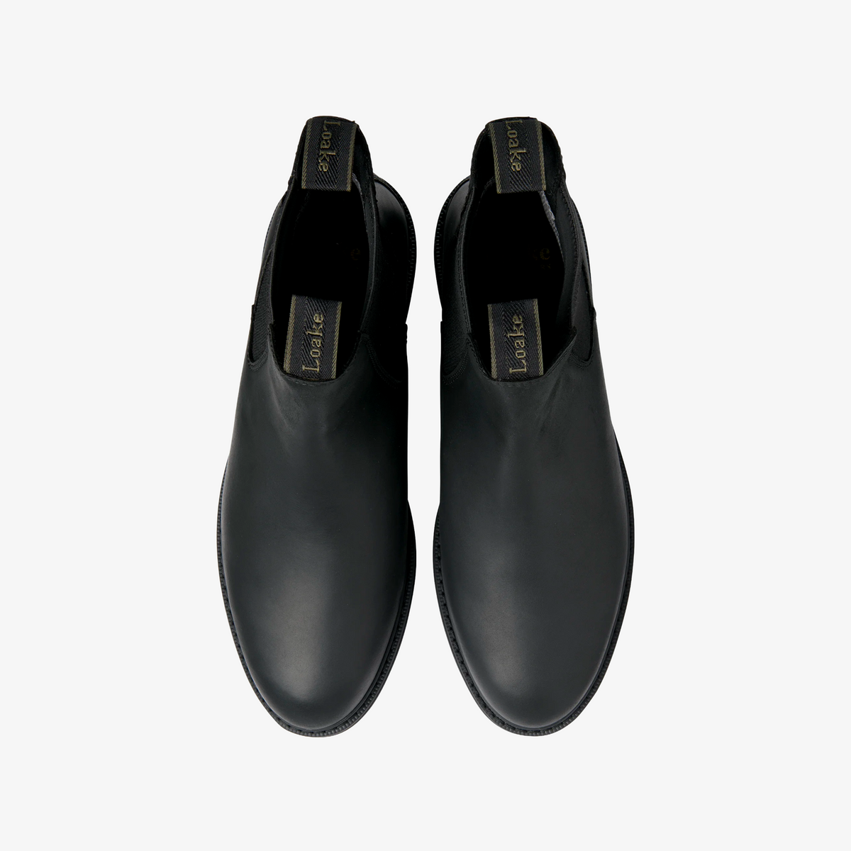 Loake Ducksworth Waterproof Nubuck Boots - Black