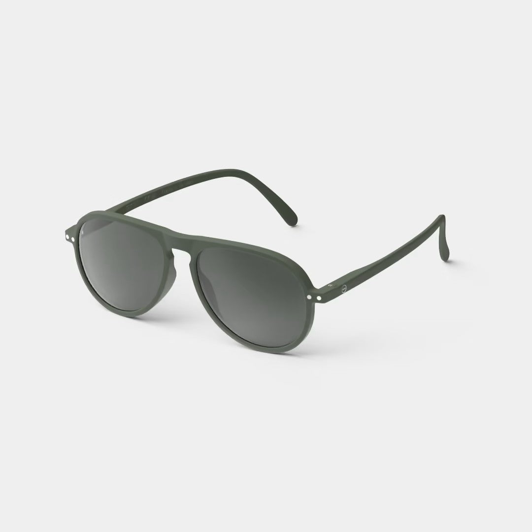 Izipizi #I Sunglasses - Khaki Green