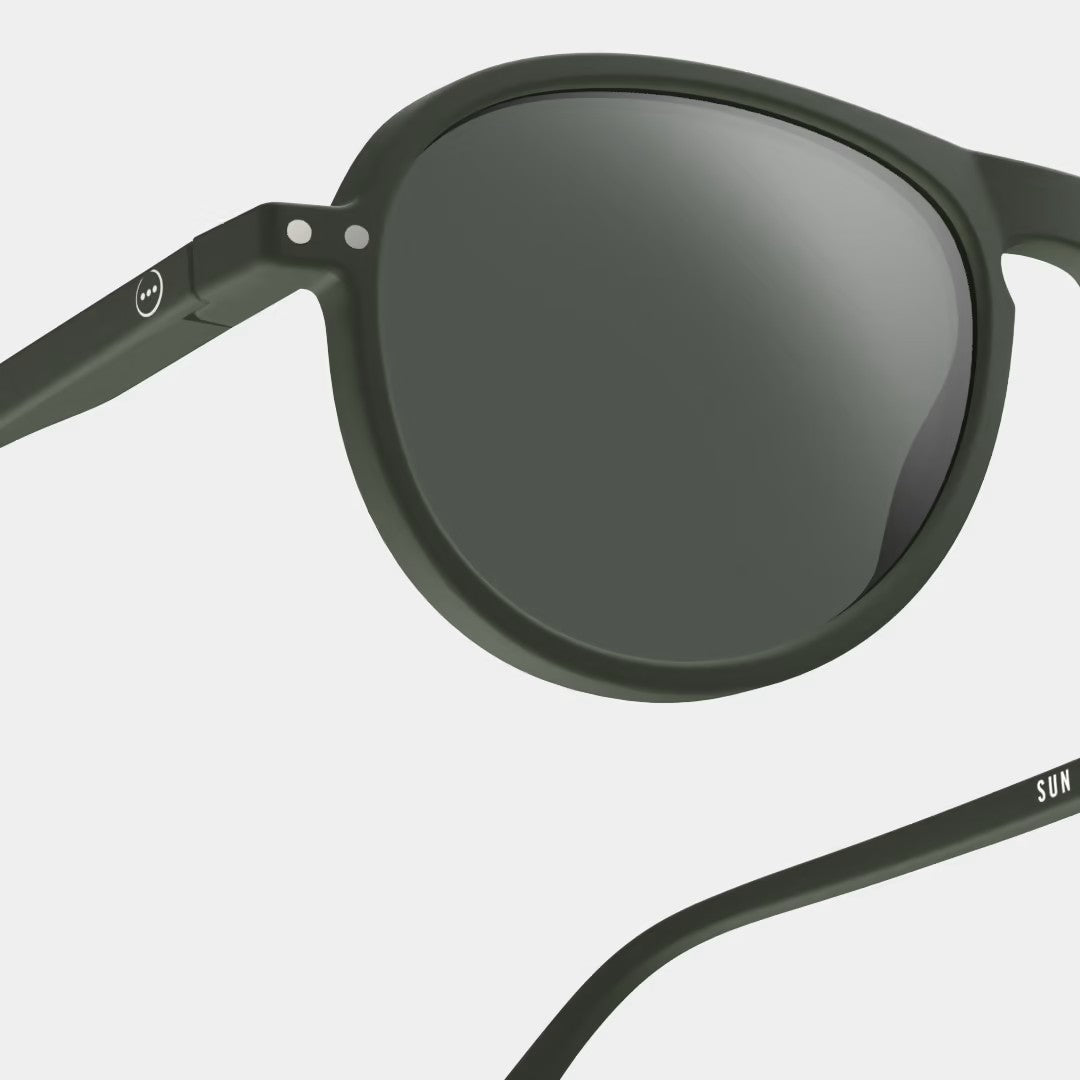 Izipizi #I Sunglasses - Khaki Green