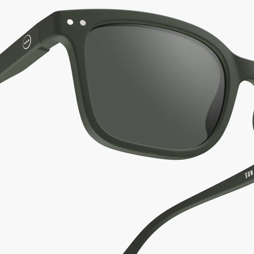 Izipizi #L Sunglasses - Khaki Green