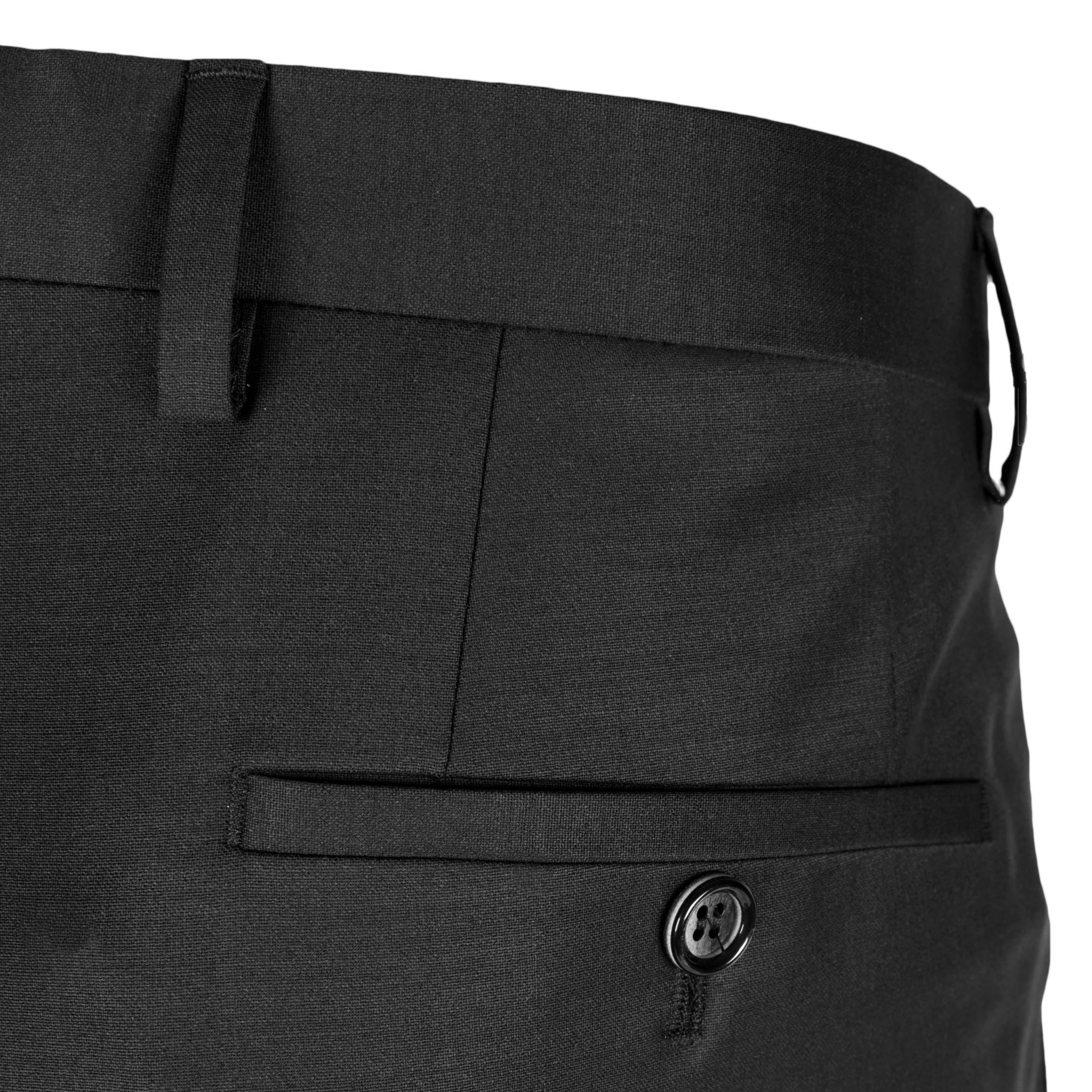 Roy Robson Slim Fit Freestyle Suit Trousers - Black