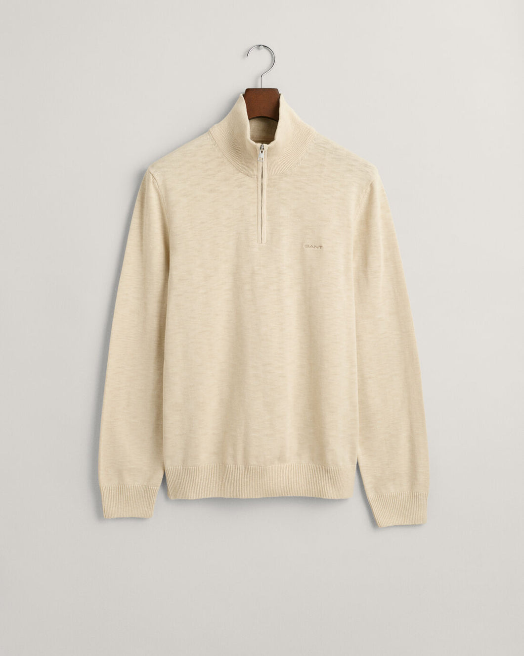 GANT Cotton Flamme Half Zip Sweater 8030195