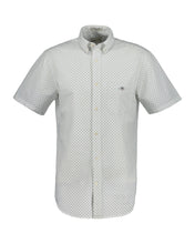 Load image into Gallery viewer, GANT Micro Print Short Sleeve Shirt 3240066
