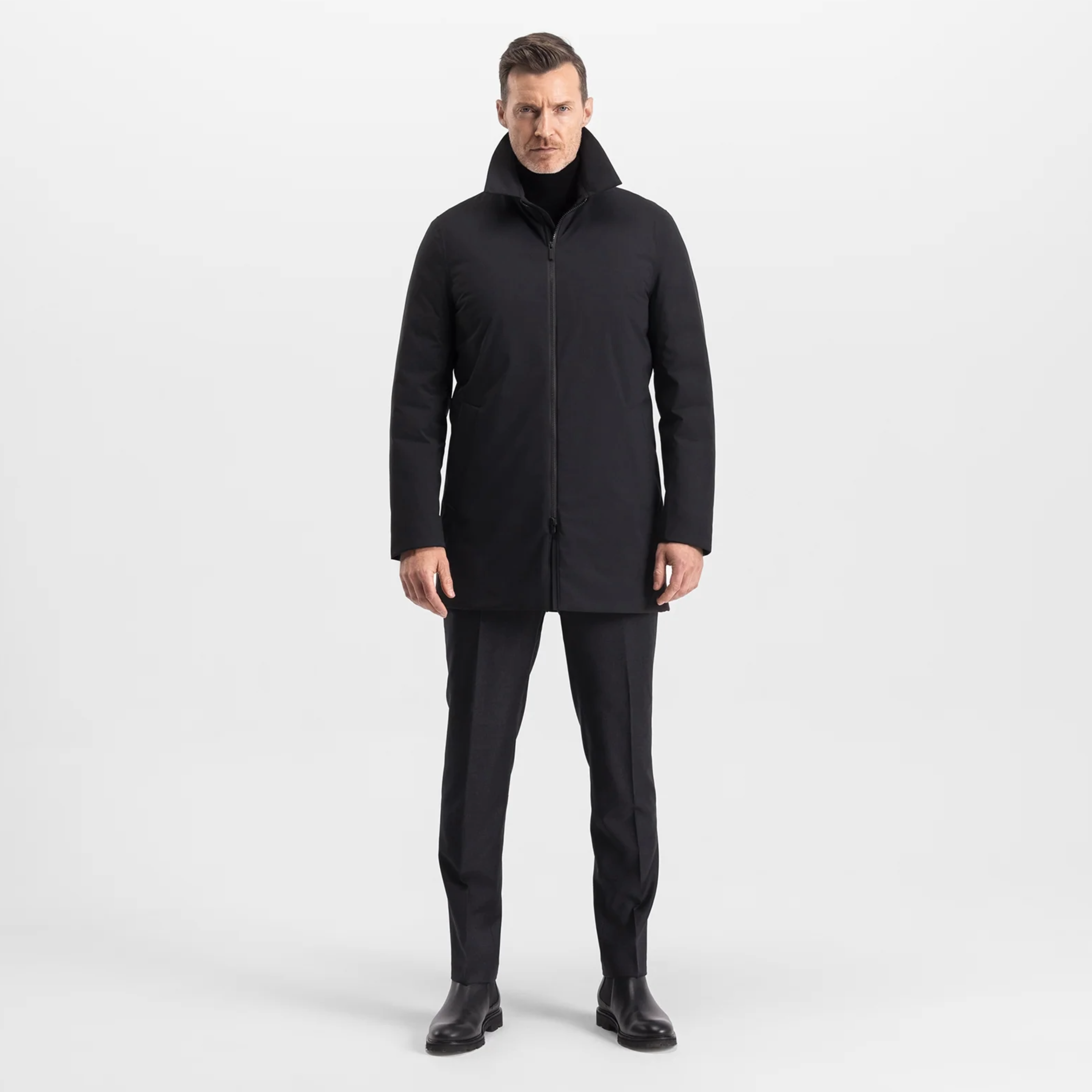 UBR Quantum Waterproof Coat - Black