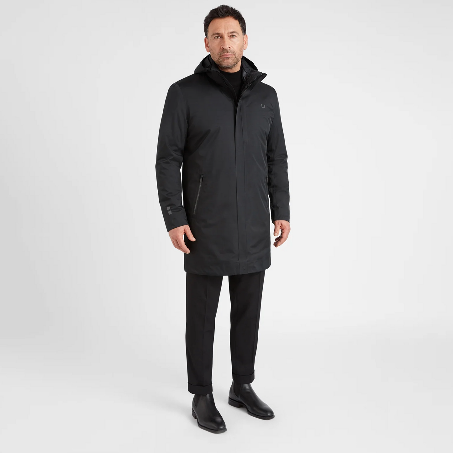 UBR Regulator Hooded Parka - Black