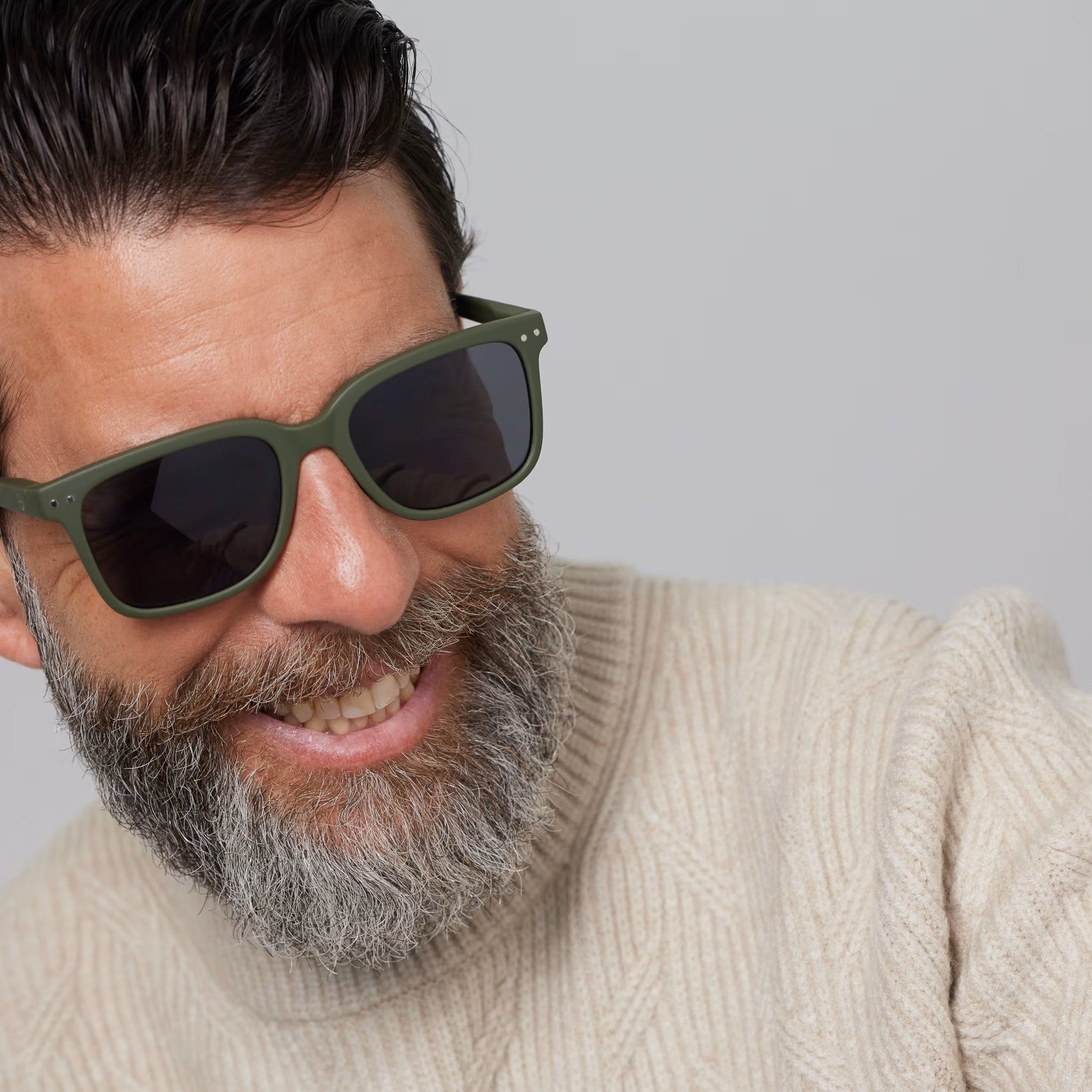 Izipizi #L Sunglasses - Khaki Green