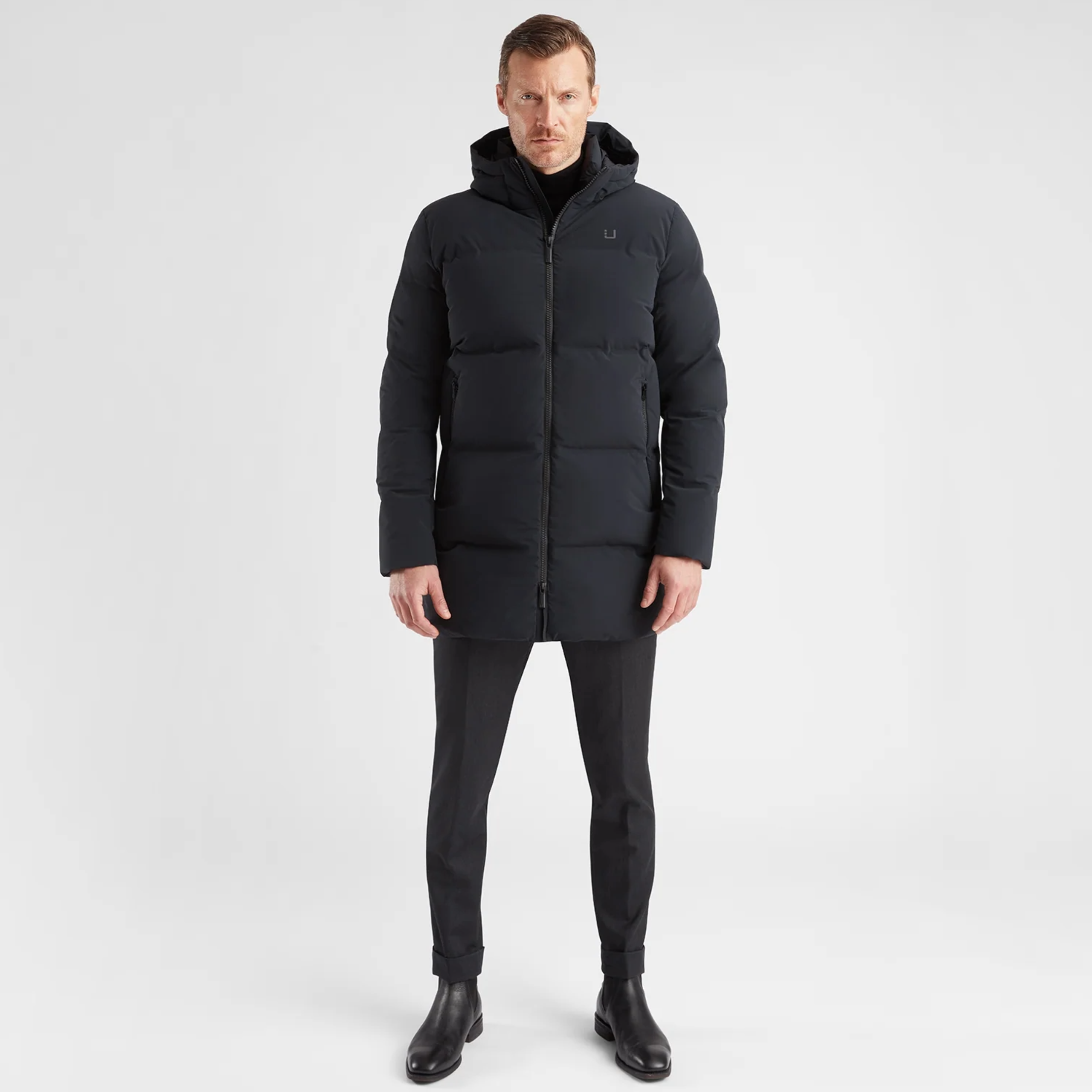 UBR Titan Parka Padded Parka - Black