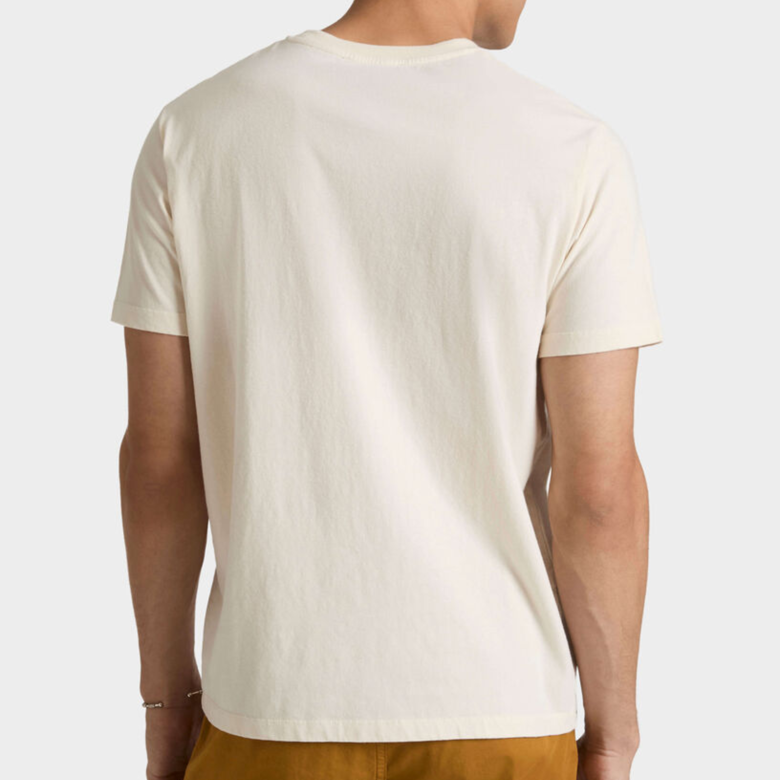 Vilebrequin Embroidered Turtle Organic Cotton T Shirt  - Off White