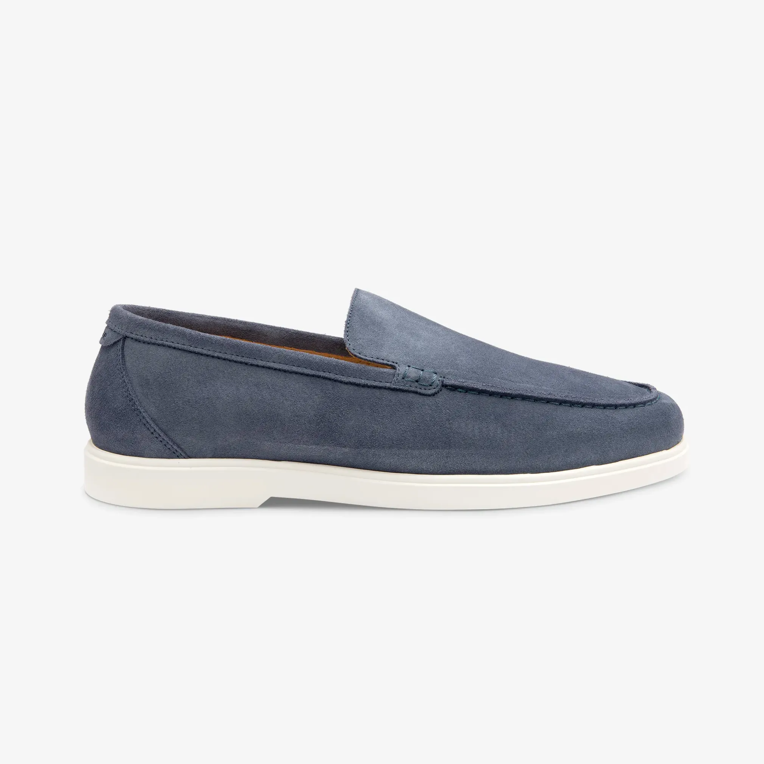 Loake Tuscany Suede Loafer -  Denim Blue