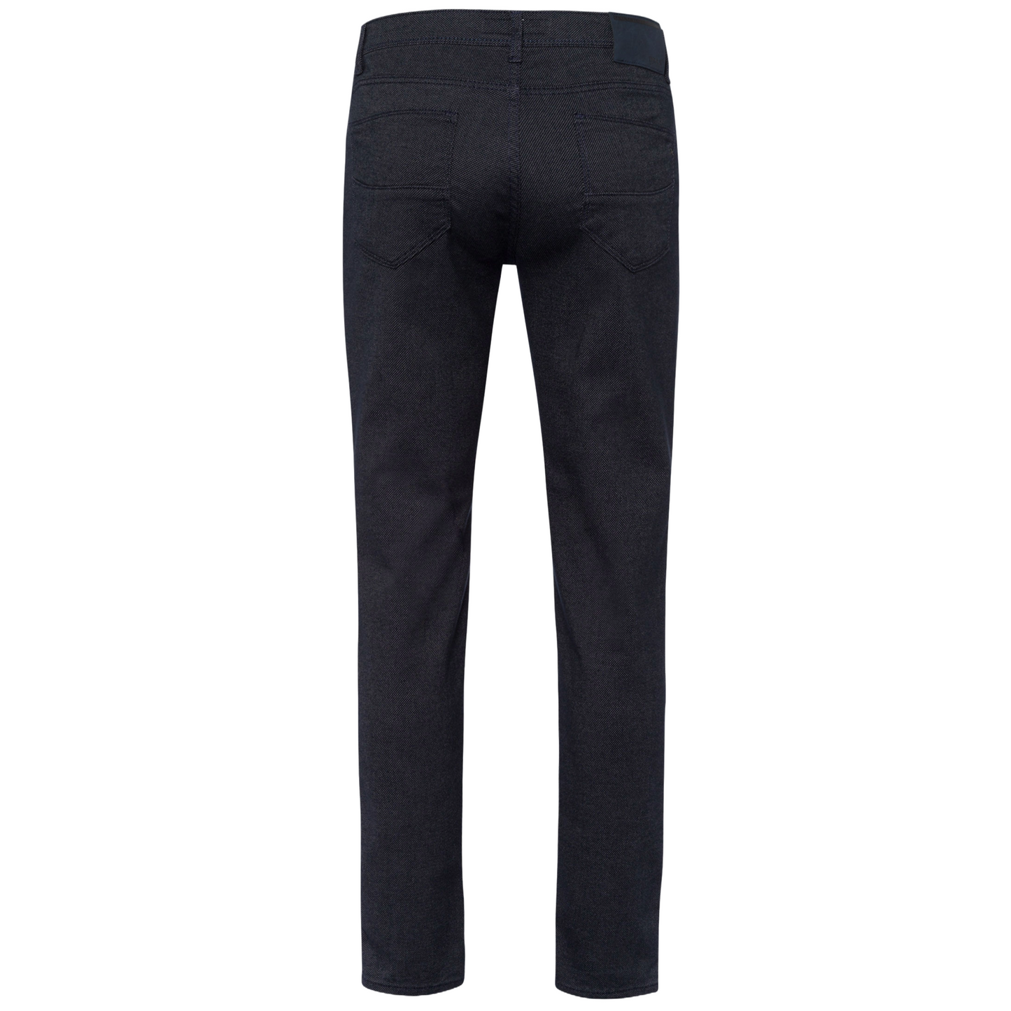 Brax Cadiz Woo-Look Trousers - Navy