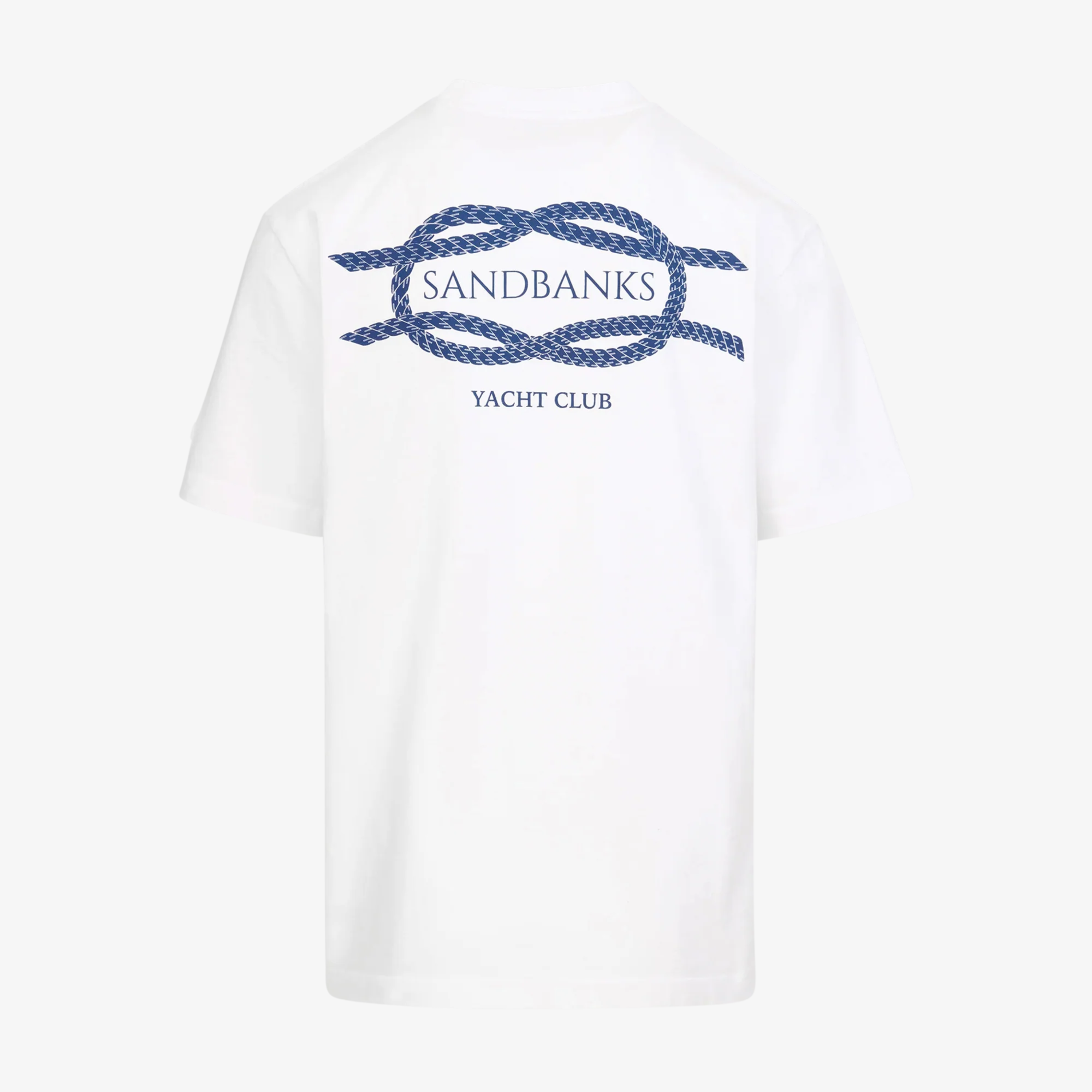Sandbanks Yacht Club T Shirt - White