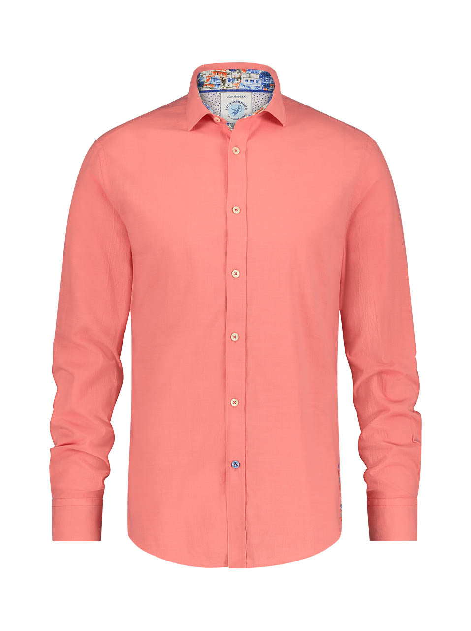 A FISH NAMED FRED Shirt in Coral 2602035